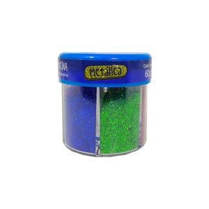 Escarcha metalica 6 en 1 60gr c/disp e/bli artesco (esc068)