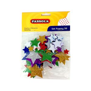 Foamy figura adh estrellas escarch passola (foa318)