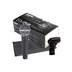Microfono shure alambrico con forro y cuello