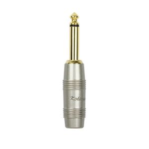 CONECTOR MONO DE 1/4 NIKELADO  CH-2306PR