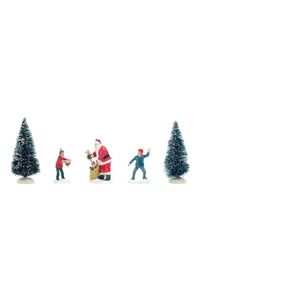 Jg santa c/niños 5pz
