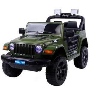 Carro a Batería Peego Jeep WN-159 | Color Verde - 2 Puertas