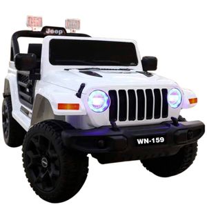 Carro a Batería Peego Jeep WN-159| Color Blanco
