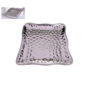 Banadeja Decorativa Concepts | Plateada - Rectangular