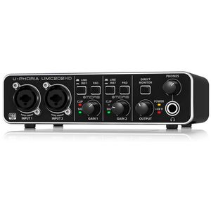 INTERFACE BEHRINGER DE SONIDO USB/2X2  96Khz/MIDAS  UMC202HD