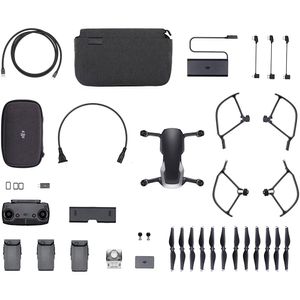 Combo Dji Mavic Air Fly Onyx | Negro - 4K - 8 GB