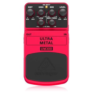 Pedal Behringer UM300| Efectos de Distorsión