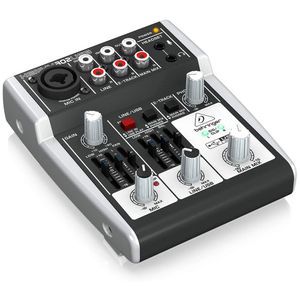 CONSOLA BEHRINGER 1 CANAL XLR/RCA/EFECTO  302USB
