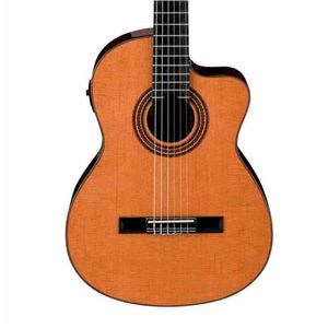 GUITARRA ELECTROCLASICA IBAÑEZ/CUERPO ANCHO/EQ 4BS  GA6CE-AM