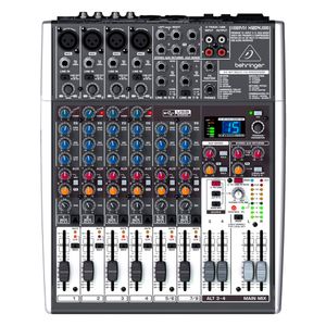 CONSOLA BEHRINGER DE 8CH/4XLR/2STEREO PLUG  X1204USB