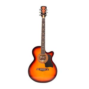 GUITARRA CRUSADER ELECTROACUSTICA 40 pulg S/JUMBO/MAD  CF-6000FMEQ-BS