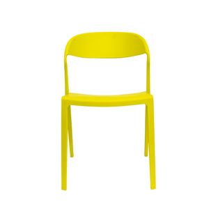 SILLA PLASTICA AMARILLA  DA2338