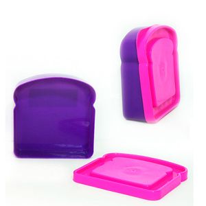 Sanduchera Plástica Fucsia Turquesa 58PEL3k