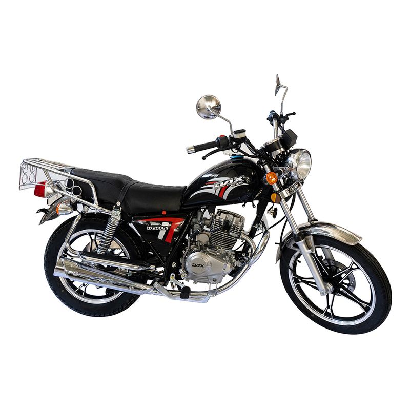 moto-gasolina-DAX-DX200-negro