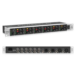 Amplificador de Mezcla y Distribución de Auriculares 6 canales