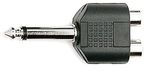 ADAPTADOR-KIRLIN-DE-1-4--MACHO-A-DOBLE-RCA-HEMBRA