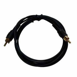 CABLE 1 PLUG RCA A 1 JACK RCA 6FT (01.83 MT.) NEGRO  AV-101
