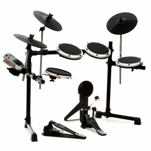 BATERIA-BEHRINGER-8PC-Elect-175Sounds-15-Drum-set-LCD--XD80USB