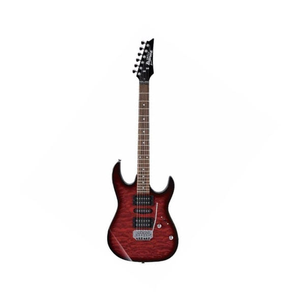 GUITARRA-ELECTRICA-IBANEZ-22-TRASTES-SEMI-FLOYD-RO--GRX70QA-TRB