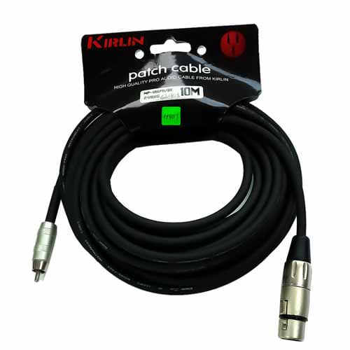 CABLE-KIRLIN-P-MICROFONO-24AWG-XLR-M---RCA-10M-NEGRO--MP486PR-10MBK