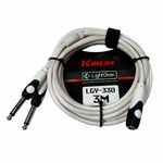 CABLE-KIRLIN-1-4-pulg-MONO-JACK---2X-1-4-pulg-MONO-PLUG-3M-BLANCO--LGY330-3MWH