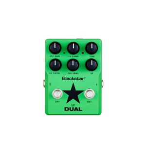 PEDAL DISTORSION DOBLE BYPASS GREEN BLACKSTAR  LT DUAL