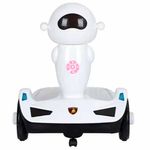 CARRO-A-BATERIA-COLOR-BLANCO-PARA-NINOS--PG-666WH