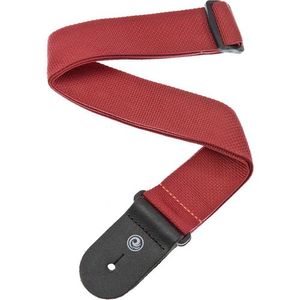 CORREA P/ GUITARRA COLOR NEGRO Y ROJO  JTBD13