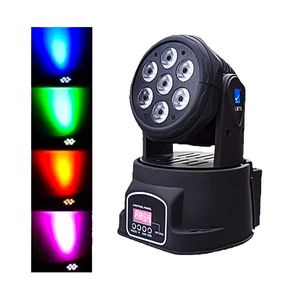 CABEZA MOVIL 7 LED RGB LM70