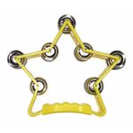 PANDERETA-ESTRELLA-COLOR-AMARILLO-MARCA-DADI--MT3-YW