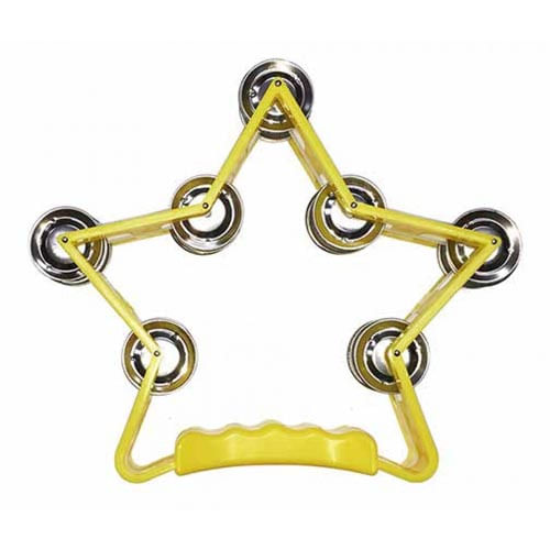 PANDERETA-ESTRELLA-COLOR-AMARILLO-MARCA-DADI--MT3-YW