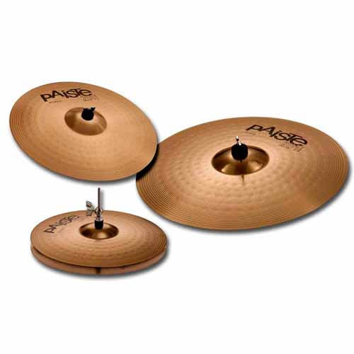 PLATILLO-PAISTE-201-UNIVERSAL-SET-HIT-HAT-14---CRASH-16--15USET