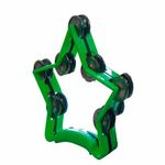 PANDERETA-ESTRELLA-COLOR-VERDE-MARCA-DADI--MT3-GR