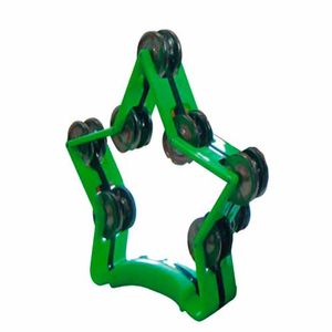 PANDERETA ESTRELLA COLOR VERDE MARCA DADI  MT3-GR