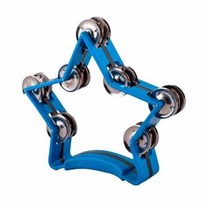 PANDERETA ESTRELLA COLOR AZUL MARCA DADI  MT3-BL