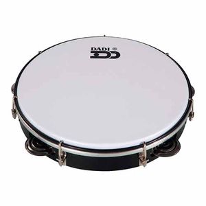 PANDERETA DADI REDONDA 10' NEGRO  MT6-101P BK