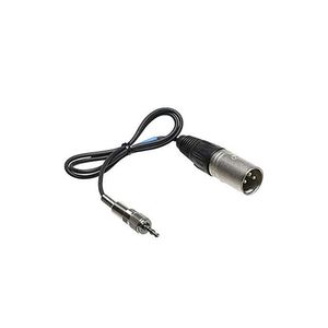 CABLE KIRLIN P/MICROFONO 24AWG, XLR F - 3.5MM 10M NEGRO  MP488PRL-10MBK