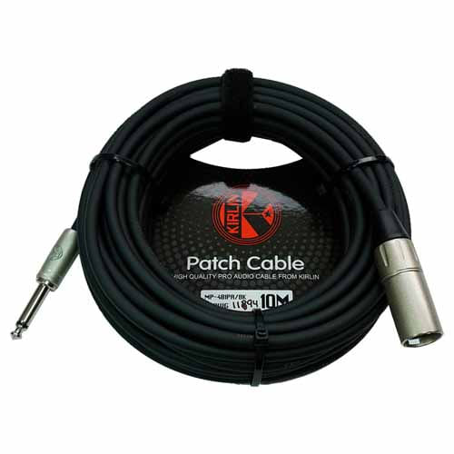 CABLE-KIRLIN-DE-LINEA-24AWG-XLR-M---1-4-pulg-MONO-PLUG-10M-NEGRO--MP481PR-10MBK