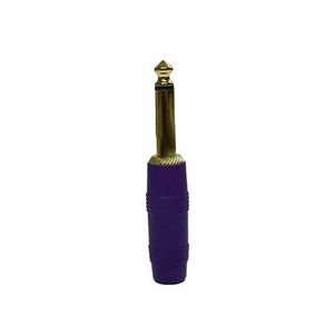 CONECTOR 1/4'' MONO PLUG MORADO  CH-2306PSC