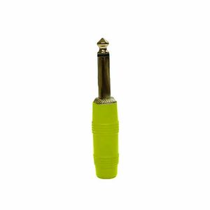 CONECTOR 1/4'' MONO PLUG AMARILLO  CH-2306YSC