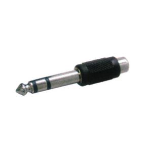 ADAPTADOR 6.35MM PLUG A RCA JACK  AV226