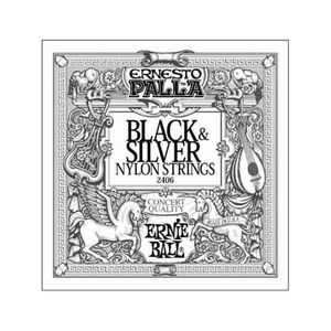 CUERDA ERNIE BALL DE G. CLASICA BLACK & SILVER  2406