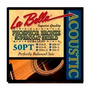 CUERDA LA BELLA P G.ACUSTICA  PHOSPHORBRONZE XLITE  50PT