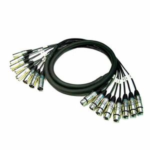 CABLE/MEDUSA KIRLIN 24AWG 8CH XLR M - XLR F  MT815BG-2MBK