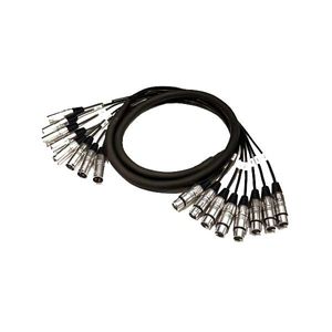 CABLE/MEDUSA KIRLIN 24AWG 8CH XLR M - XLR F  MT815-2MBK