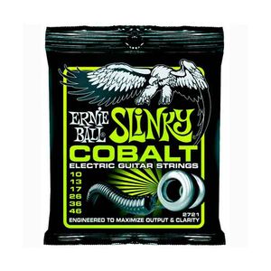 CUERDAS ERNIE COBALT REGULAR ELECT GUITAR (10-46)  2721