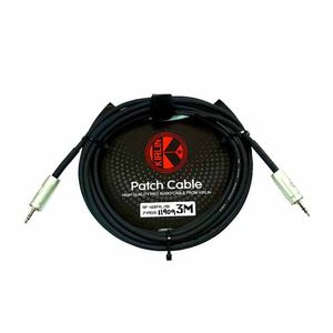CABLE KIRLIN 24AWG, 3.5MM TRS -SAME 3M NEGRO  AP468PRL-3MBK