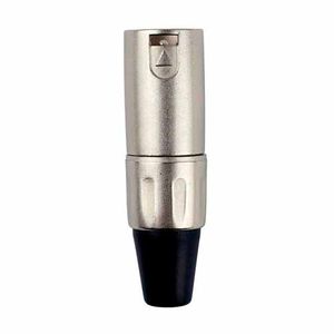 CONECTOR XLR M PLATEADO  X3213