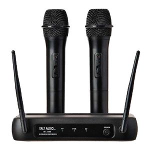 MICROFONO ITALY AUDIO VHF DUAL CHANNEL HANDHELD  ITL460