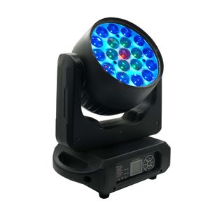 CABEZA MOVIL ZOOM SET X 2, 19 x 15W,  RGBW 4 in 1 LED, CON CASE, EURO-MH63